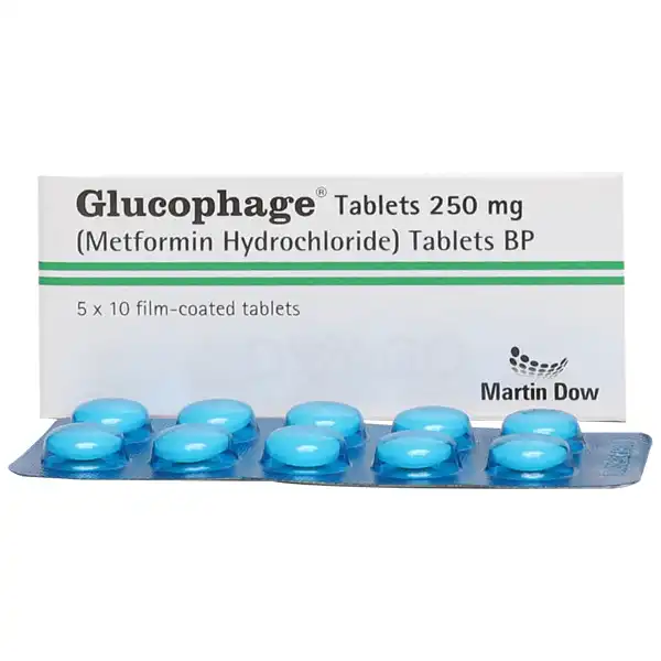 Glucophage Tablets 250 Mg